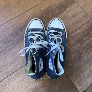 Navy Blue Converse
